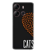 Infınıx Spark Go 2023 Kılıf Silikon Desen Özel Seri Cats 1792