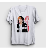 Presmono Unisex Beyaz Ichigo V2 Anime Bleach T-Shirt 127670tt