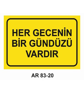 İŞ GÜVENLİĞİ UYARI LEVHASI 1 ADET PVC 21 X 29CM