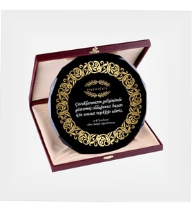 Kişiye Özel Tabak Plaket
