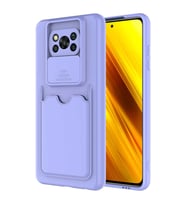 Lexroo Xiaomi Poco X3 Kılıf Kartix Kılıf - Lila