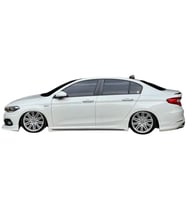 Fiat Egea (2015 - 2022) Custom Yan Marşpiyel Seti (Plastik)