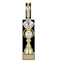 ODAK KUPA - Figürlü Kupalar - Mezuniyet Erkek Figürlü Kupalar FG-066 B - 47 cm