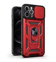 Microsonic Apple iPhone 12 Pro Kılıf Impact Resistant Kırmızı
