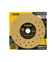 SGS2241 Profesyonel Dekton Cam Granit Mermer Porselen Hassas Elmas Kesici Gold 125 Mm