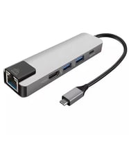 ALLY 5İN1 USB 3.1 Type C To HDMI 2xusb 3.0 RJ45 Ethernet Dönüştürücü Adaptö - SSSSSS8466-1