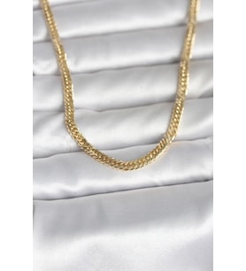 CM 14K Gold Renk Zincir Model 45 cm Kadın Kolye - TJ-BKO11004