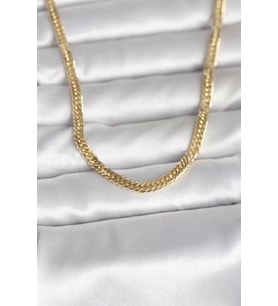 CM 14K Gold Renk Zincir Model 45 cm Kadın Kolye - TJ-BKO11004