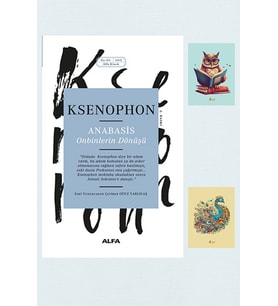 Anabasis - Onbinlerin Dönüşü - Ksenophon - Alfa Yayıncılık 9786051711959 Not Defterli Seti (Beyaz)
