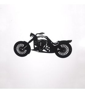 ALEDA Motorsiklet Metal Lazer Kesim Tablo