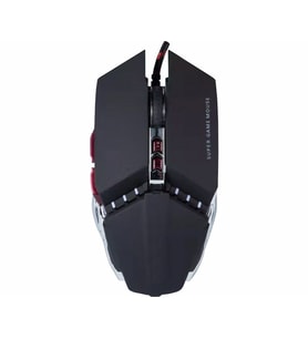 Concord C-23 Kablolu Metal Kasa 7200 DPI RGB Işıklı Oyuncu Mouse (Siyah)