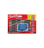 Sharpie Markör Akrilik Yuvarlak Uç 5 Li Blister Yuvarlak Uç Akrilik Markör
