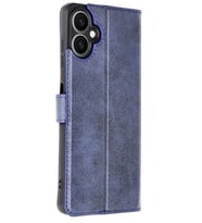 Northcity Samsung Galaxy A06 Uyumlu Kılıf Trend S Plus Kapaklı Kılıf - Lacivert