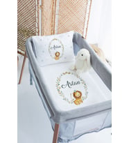 %100 Delux Pamuk Isme Özel 70x120 Park Yatak Nevresim Takımı