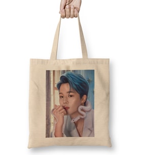Bts Jimin 06 Bez Çanta Uzun Saplı
