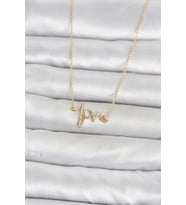 Kalp Ritmi Renk Kolye 45 cm Pirinç Malzeme