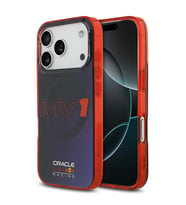 Apple iPhone 17 Pro Kılıf Redbull Orjinal Lisanslı M-safe Şarj Özellikli Çift Katmanlı Çizgi Desenli