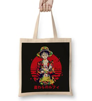 Luffy One Piece 011 Bez Çanta Uzun Saplı