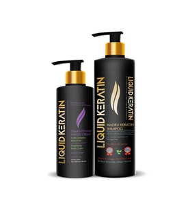 Düzleştirici İkili Keratin Bakım Seti (Düzleştirici + Şampuan)