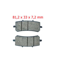 Cf Moto Nk 150-250 Ön Fren Disk Balatası (Abs)