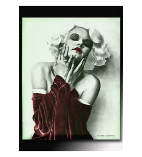 Harlow Tablo Ahşap Poster Dekoratif