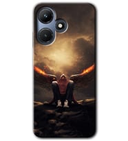 İnfinix Hot 30i Kılıf HD Desen Baskılı Kılıf - Wings of Power