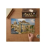 Roma Forumu - Roma Mimarisi Tasarımı 240 parça Ahşap Puzzle Ahşap Kutuda MP01216