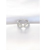 Zirkon Taşlı Silver Renk Ayarlanabilir Yüzük 5886 - HPSBYI6407-5934