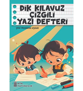 1. SINIF ORTA BOY DİK KILAVUZ ÇİZGİLİ YAZI DEFTERİ