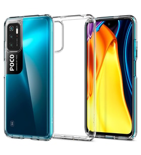 Spigen Redmi Note 10 5G / Poco M3 Pro 5G ile Uyumlu Kılıf Ultra Hybrid Crystal Clear