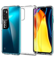 Spigen Redmi Note 10 5G / Poco M3 Pro 5G ile Uyumlu Kılıf Ultra Hybrid Crystal Clear