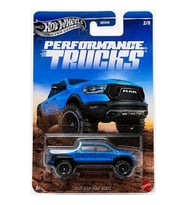 Hot Wheels Gümüş Serisi Performans Kamyonları 2020 Ram 1500 Rebel [Mavi] 2/5-1:64 Ölçekli Diecast Oy