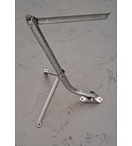 UYDU ANTENİ ÇANAK İÇİN L AYAK - L BORU ( ÇAP : 3 cm ) ( UYDU ÇANAĞI- ÇANAK ANTEN YER & DUVAR MONTAJ AYAĞI )