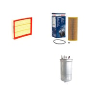 Bosch Filtre Bakım Seti Volkswagen Passat 1.9 TDI Dizel 2002-2005 Hava + Yağ f. + Yakıt Filtre Bosch