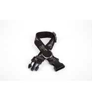 Doggie Köpek Desenli Dokuma Köpek Boyun Tasması 3 cm x 36-60 cm