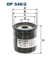 FILTRON OP5462 Yag Filtresi 1890364 2193141
