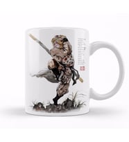 Monkey King Scans Kupa Bardak Porselen