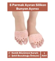 Valgus Silikon Ayak Bunyon Kemik Koruyucu Makaralı Ayak Gömleği Halluks Parmak Ayırıcı Düzenleyici