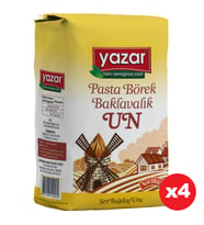 Yazar Çok Amaçlı Un 2 Kg x 4 Paket