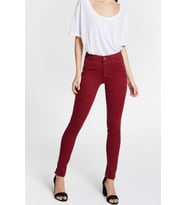 Kadın Bordo Kanvas Pantolon 239-004718-1020