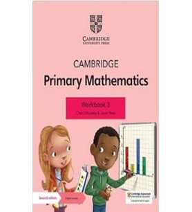 Cambridge Primary Mathematics Workbook 3 With Digital Access (1 Year) (Krem)