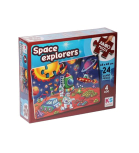 JP 31011 Space Explorers Jumbo Puzzle 24 Parça -KSPuzzle