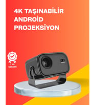 4000 Lümen Parlaklık Değerine Sahip Ev Ve Ofis Projektör