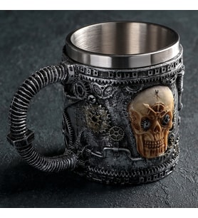 Mekanik Kuru Kafa  3D Kupa Bardak