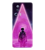 Xiaomi Mi 13 Lite Kılıf Resimli Desenli Silikon Platinium Series Astro Purple2 1907