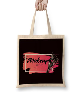 Make Up Artist Lipstick Cosmetics Cosmetologist Beauty Salon Bez Çanta Uzun Saplı
