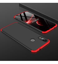 Samsung Galaxy M20 Uyumlu Kılıf Zore Ays Kapak (Siyah-Mavi)
