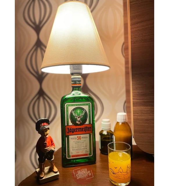 JAGERMEİSTER ŞİŞE ABAJUR TASARIM