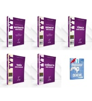 TYT Matematik Geometri Türkçe Tarih Coğrafya Soru Bankası Set