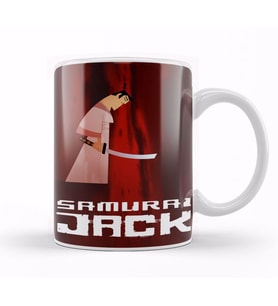 Samurai Jack 010 Kupa Bardak Porselen